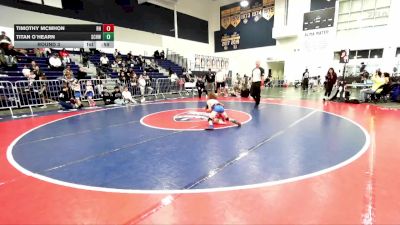 80 lbs Round 3 - Timothy McMhon, Rough House vs Titan O`Hearn, So Cal Hammers Wrestling