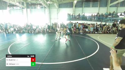 130 lbs Consi Of 8 #2 - Daniel Guerra, El Centro Wolfpack vs Mason Wilson, Threshold WC