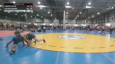 144 lbs Allday - Joseph Fuller, BELIEVE TO ACHEIVE vs Hayden Barber, IRON FORGE WRESTLING CLUB