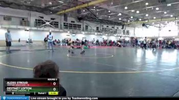 117 lbs Round 3 (4 Team) - Destiney Lofton, Free Range Chickens vs Alexis Stroud, Youtube Wrestlers