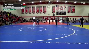 141 lbs Quarterfinal - Isaac Gonzalez, Cerritos College vs Jake Jennings, Fresno City College