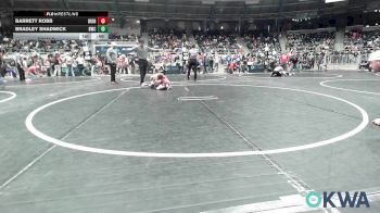 55 lbs Final - Barrett Robb, IRONMEN Wrestling Club vs Bradley Shadwick, Berryhill Wrestling Club
