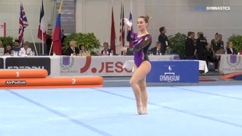 Carlotta Ferlito Italy - Floor, Senior - 2018 City of Jesolo Trophy