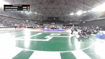 Boys 3A 157 lbs Champ. Round 3 - Maximus Uckun, Shorewood vs Rocco Swanson, Sammamish