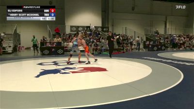 U15 GR - 57 lbs Cons. Round 5 - Eli Edfors, Big Game Wrestling Club vs Henry Scott McDoniel, Threestyle Wrestling Of Oklahoma