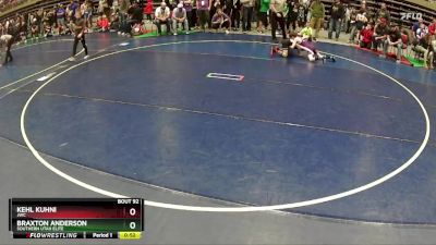 67 lbs Cons. Round 1 - Kehl Kuhni, JWC vs Braxton Anderson, Southern Utah Elite