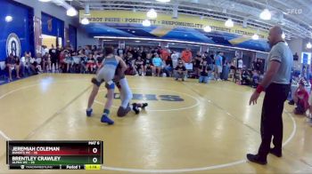 113 lbs Round 7 (8 Team) - Jeremiah Coleman, Bandits WC vs Brentley Crawley, Alpha WC