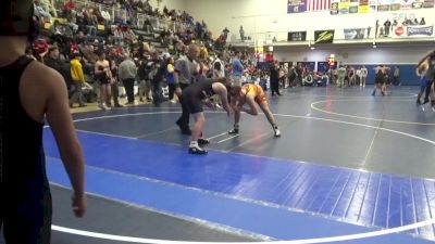 190 lbs Consy 3 - Luke O'Korn, Unattached vs Braylen Meeuwsen, Migrtc