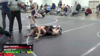 92 lbs Round 5 (8 Team) - Brandon Veno, Terps Xtreme vs Tommy Marchetti, Edge