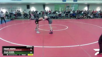 184 lbs Semifinal - Isaac Kassis, Alvernia University vs Frank Medina, Stevens Institute Of Technology