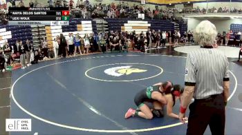 100 lbs. Quarterfinal - Naiya Delos Santos, Taylor County vs Lexi Wolk, Ste Genevieve