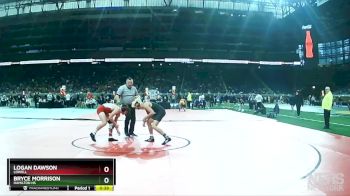 D2-132 lbs Cons. Semi - Bryce Morrison, Hamilton HS vs Logan Dawson, Lowell