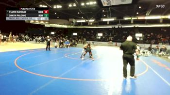 Girls 105 lbs Semifinal - Chaya Palomo, McNary vs Jhansi Sakelli, Sammamish (Girls)