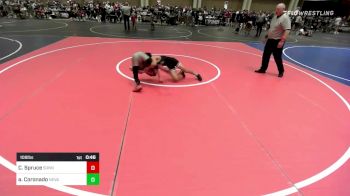 109 lbs Consi Of 8 #2 - Cashton Spruce, SunnySide WC vs Abraham Coronado, Nevada Elite