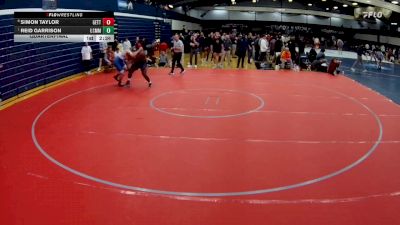 285 lbs Quarterfinal - Reid Garrison, Merchant Marine vs Simon Taylor, Gettysburg