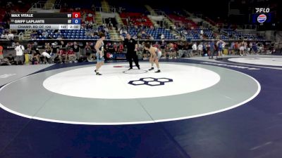 157 lbs Champ. Rd Of 128 - Max Vitale, WV vs Griff LaPlante, NY
