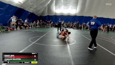 110 lbs Finals (2 Team) - Morgan Ralston, OMP vs Emmit Seip, Warrior RTC