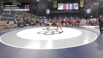130 lbs Semis - Isabella Miller, IA vs Landri VonGonten, TX