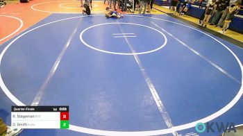 61 lbs Quarterfinal - Ross Stegeman, Tulsa Blue T Panthers vs Dylan Smith, Glenpool Youth Wrestling