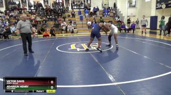 217 lbs Cons. Semi - Victor Davis, Percy Julian vs Adairiun Henry, Tallassee