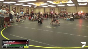 91 lbs Round 5 (6 Team) - Xavier Seabury, Revival Blue vs Jax Bucco, Triumph WC