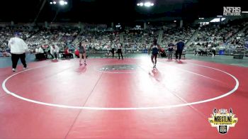G6A-110 lbs Quarterfinal - Trinity Rickner, GLENPOOL (Girls) vs Ny`ree Coburn, PONCA CITY (Girls)