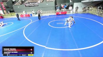 132 lbs Cons. Round 5 - Shane Takara, Kaitoa Wrestling Club vs Santino Alvaro, California