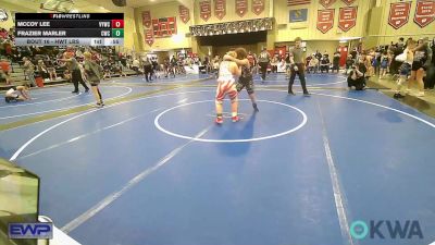 Rr Rnd 1 - McCoy Lee, Verdigris Youth Wrestling vs Frazier Marler, Claremore Wrestling Club