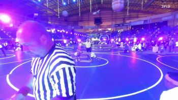 53 lbs Consi Of 4 - Axon Higgins, St. Paul Youth Wrestling vs Max Cordova, Chaos Wrestling