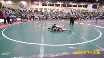 52 lbs Semifinal - Robert Hunter, Red Star Wrestling Academy vs Max Galletes, Tigard