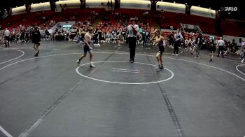 68 lbs Quarterfinal - Garrett Nicklos, Highland vs Landon Hensley, Quest