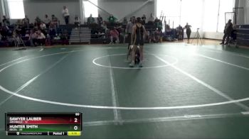 80 lbs Round 4 (6 Team) - Hunter Smith, Delta vs Sawyer Lauber, Archbold