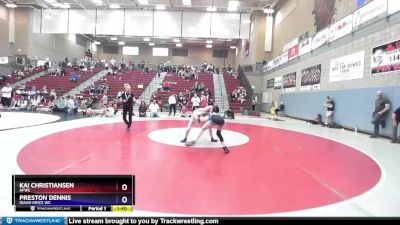 106 lbs Round 2 - Kai Christiansen, AFWC vs Preston Dennis, Idaho Grizz WC