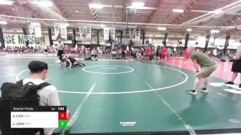 113 lbs Quarterfinal - Jamie Lutz, Legacy Wrestling vs Johann Jose, Apple Wrestling Academy