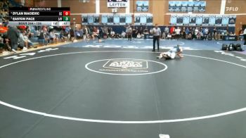 126 lbs Cons. Round 2 - Easton Pace, Layton vs Dylan Macievic, Corner Canyon