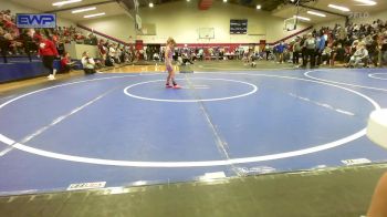 46 lbs Consi Of 4 - Kennedy Ashton, Bartlesville Wrestling Club vs Reagan Garland, Berryhill Wrestling Club