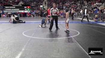 64 lbs 5th Place Match - Conner Schneider, Phillipsburg vs Beau Kohake, Manhattan