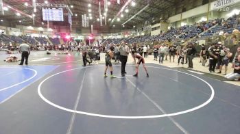 89 lbs Consi Of 4 - Brentley Brooks, Team Grand Valley Elite vs Payson Attebury, High Kaliber