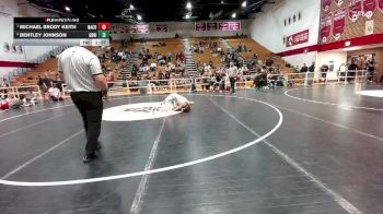 113 lbs 1st Place Match - Michael Brody Keith, Natrona County vs Bentley Johnson, Green River