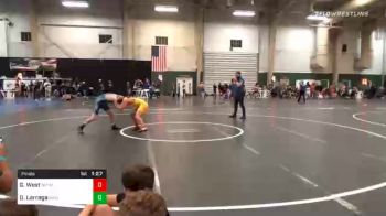 112 lbs Final - Gerimiah West, NM Wolfpack vs Dominick Larraga, Shelton