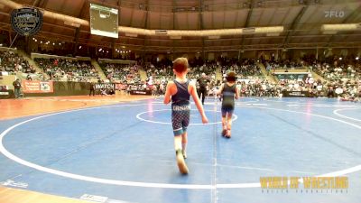 49 lbs Consi Of 8 #1 - Maverick Fernandez, Dodge City Wrestling Academy vs Jayden Crisman, All-Phase Wrestling