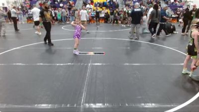 50/55 Round 2 - Annabelle Bowman, Cobra Wrestling Club vs Ava Calichio, Mighty Warriors Wrestling Acad