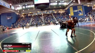 126 lbs Cons. Round 5 - Jake Tamai, Mount St Joes vs Remy Trach, Nazareth