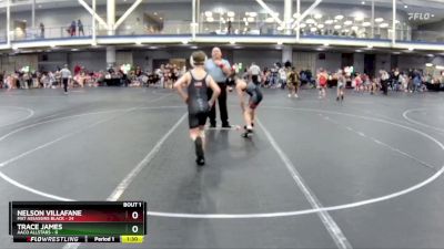 88 lbs Round 1 (8 Team) - Nelson Villafane, Mat Assassins Black vs Trace James, AACO Allstars