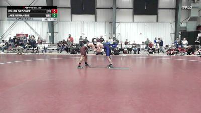 133 lbs Consolation - Esuar Ordonez, Springfield vs Jake Strianese, Williams