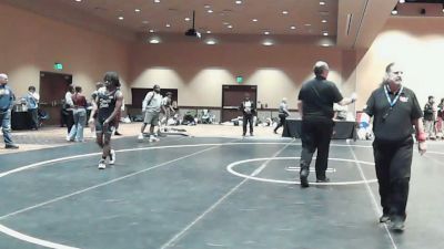 145.8-148.3 lbs Champ. Round 2 - Garrett Totten, Lions WC vs Kamran Dickson, Southside Wrestling Club