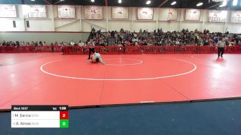 132 lbs Round Of 16 - Mathew Garcia, Dedham vs Braedon Almas, Wilmington