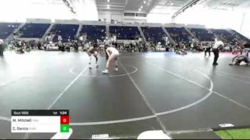 116 lbs Semifinal - Matthew Mitchell, Pioneer Grappling vs Christian Garcia, Pounders WC