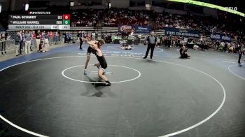 D 3 120 lbs Cons. Semi - William Harrel, Evangel Christian vs Paul Schmidt, De La Salle