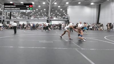 144 lbs Round 2 (6 Team) - Patrick Woloshyn, Freakztyle Wrestling vs Keegan Daley, Kraken Blue
